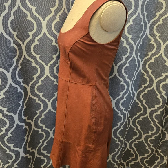 Nanette Lepore sleeveless Leather Dress - Picture 4 of 6